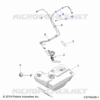SISTEMA DE COMBUSTIBLE, FUEL TANK