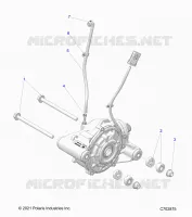 TREN, FRONT GEARCASE MOUNTING