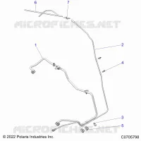 SISTEMA DE COMBUSTIBLES, FUEL LINES, STD.
