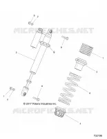 SUSPENSION, CHOQUE FRONTAL MOUNTING