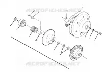 accionado de embrague ASSEMBLY 250 6x6 / W928727 (4922842284032A)