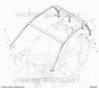 CHASIS, EXCURSION TOP, MOUNTING