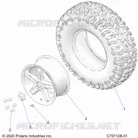 RUEDAS, FRONT/REAR