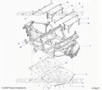 CHASSIS, MAIN FRAME AND ESQUÃD PLATES