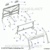 CHASSIS, CAB BASTIDOR