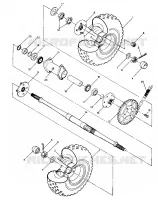 RUEDA TRASERA DRIVE ASSEMBLY (4913521352019A)