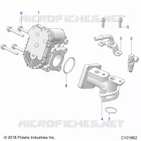 ENGINE, CUERPO DE MARIPOSA AND FUEL RAIL
