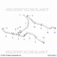 ENGINE, SISTEMA DE REFRIGERACIÃ“N, HOSES