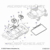 ENGINE, SISTEMA DE REFRIGERACIÃ“N, FANS AND SHROUDS