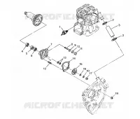 BOMBA DE AGUA 6x6 400L, SWEDISH S948740 and  NORWEGIAN N948740 (4926812681050A)