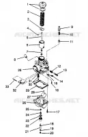 CARBURADOR LITE 0963433, EURO LITE E963433 AND LITE DELUXE 0963431 (4931663166C007)