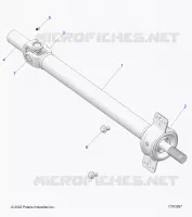 TREN, PROP SHAFT,MID, BEARING