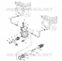BOMBA DE ACEITE SUPER SPORT 0980761 (4942874287C009)