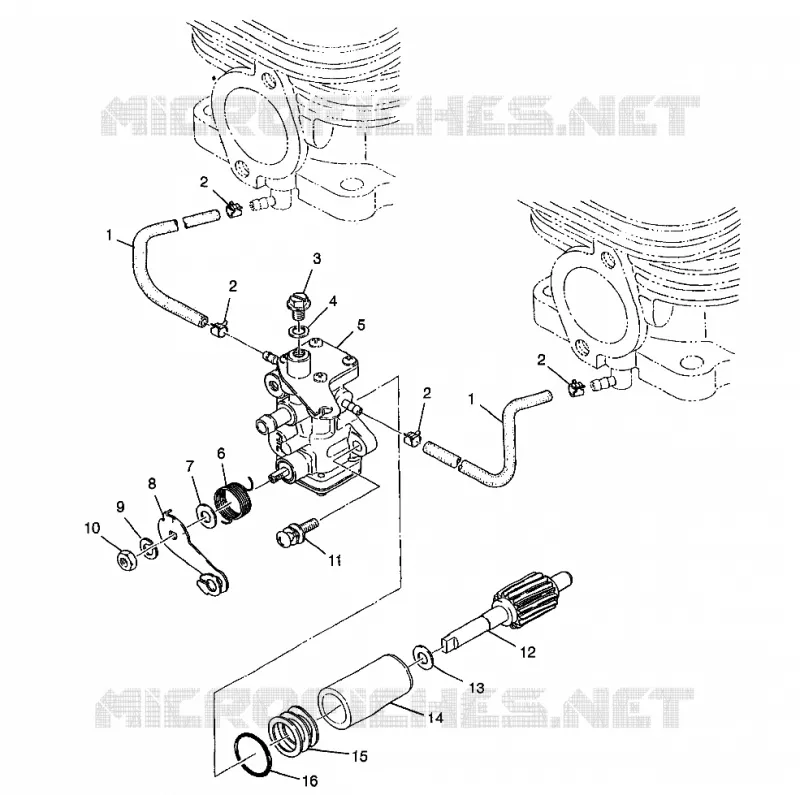 BOMBA DE ACEITE SUPER SPORT 0980761 (4942874287C009)