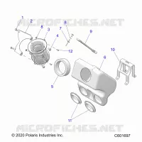 ENGINE, TOMA DE AIRE SYSTEM