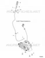 DRIVE TRAIN, FRONT MONTAJE DE ENGRANAJES