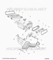 ENGINE, TOMA DE AIRE SYSTEM