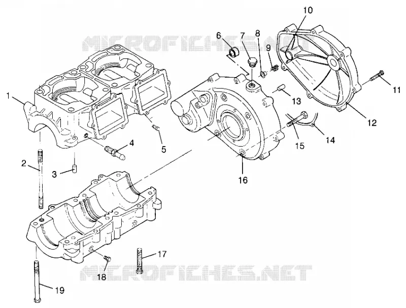 CAJA DEL CIGÜEÑAL SL 700 B964066 and Intl. SL 700 I964066 (4935633563C002)