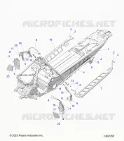 CHASIS, FOOTRESTS, AND RUNNING BOARDS