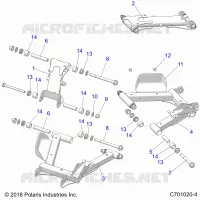 SUSPENSION TRASERA CONTROL ARMS