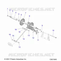 SUSPENSION, TRASERO ARM PAR