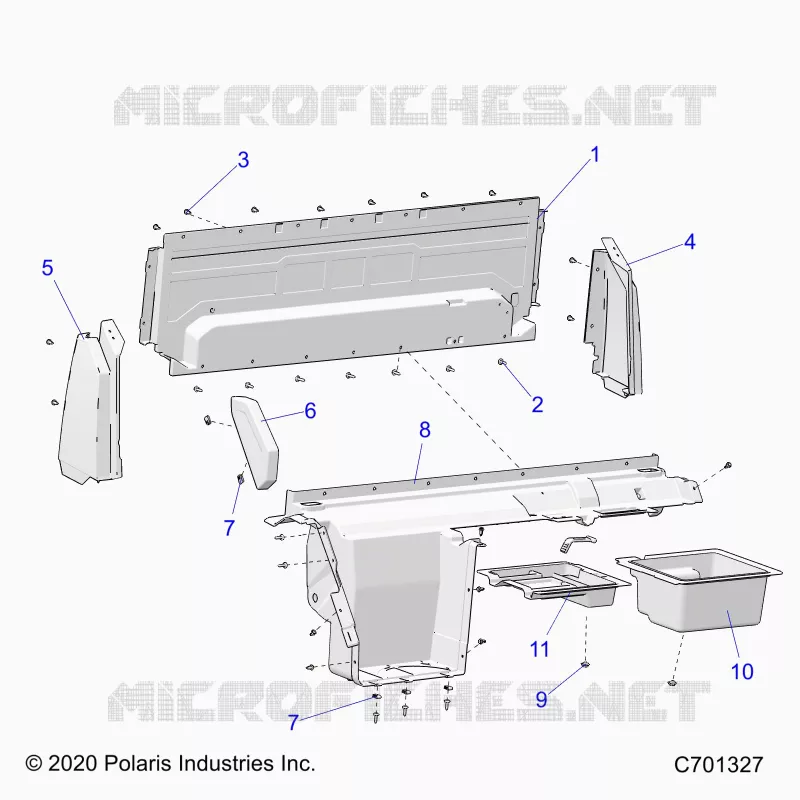 CARROCERÍA POSTERIOR CLOSEOFF, AND FENDERS