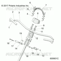 STEERING, SOPORTE DE MANILLAR