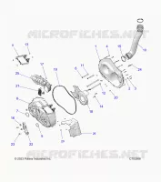 TREN, CLUTCH COVER AND DUCTING