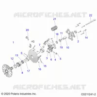 TREN, PRIMARY CLUTCH