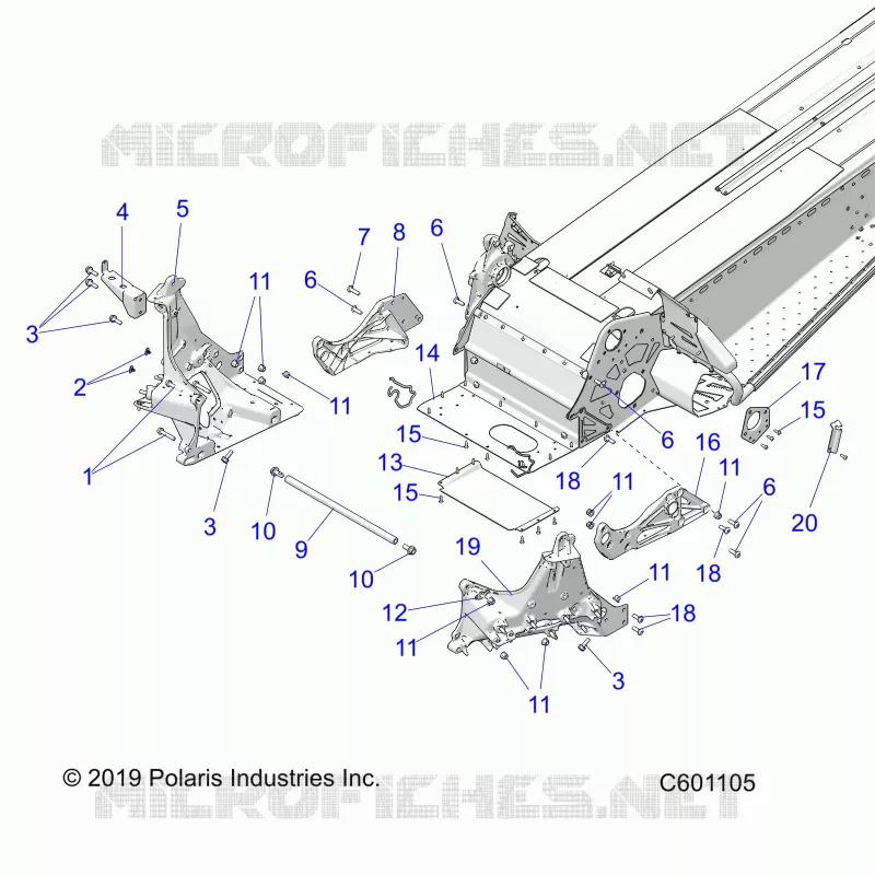 CHASIS, BULKHEAD ASM.