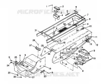 TÚNEL WIDETRAK LX 0962064 and EUROPEAN WIDETRAK LX E962064 (4931643164A005)