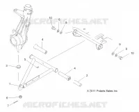 SUSPENSION, A-ARM and PUNTAL MOUNTING