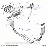 ENGINE, TOMA DE AIRE SYSTEM