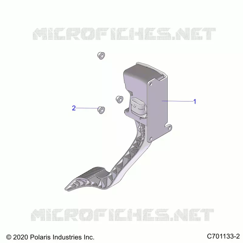 ENGINE, PEDAL DEL ACELERADOR