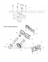MOTOR, CAMS AND BEARING HOUSING