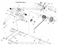 SUSPENSION, TRASERO ARM PAR and CHOQUE