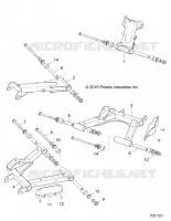 SUSPENSION TRASERA CONTROL ARMS