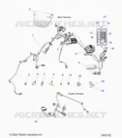 ELECTRICA, WIRE HARNESS,CHASSIS/FUSE BLOCK, ENGINE