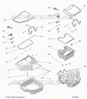 DELANTERA CAJA DE ALMACENAMIENTO