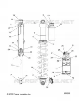 SUSPENSION, IFS CHOQUE W/RESERVOIR