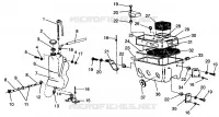 TANQUE DE ACEITE/CAJA FILTRO DE AIRE XLT RMK 0960956, XLT SKS 0960556 AND EUROPEAN XLT SKS E960 (4931813181C007)