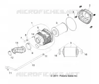 MOTOR, TOMA DE AIRE SYSTEM