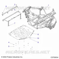 CHASSIS, MAIN BASTIDOR