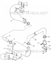 SISTEMA DE ESCAPE SLX 780 B964287 and Intl. SLX 780 I964287 (4937443744B005)