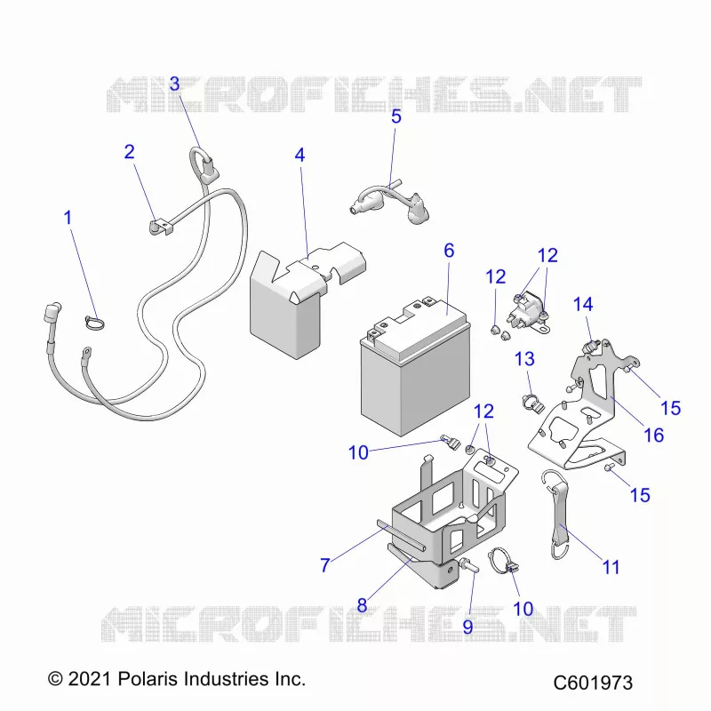 ELECTRICA, E.S. BATTERY/BOX AND CABLES