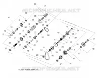 TREN, PRINCIPAL CAJA DE ENGRANAJES INTERNALS