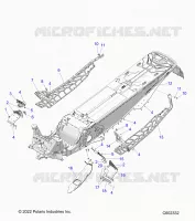 CHASSIS, PROTECCIÃ³N DEL EMBRAGUE, FOOTRESTS, AND RUNNINGBOARDS