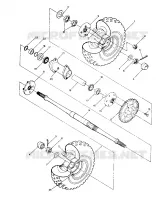 RUEDA TRASERA DRIVE ASSEMBLY (4913501350017A)