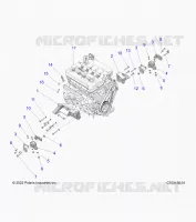 MOTOR, MOUNTING &amp; LONG BLOCK