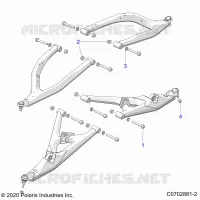 SUSPENSIÃ“N DELANTERA CONTROL ARMS MOUNTING